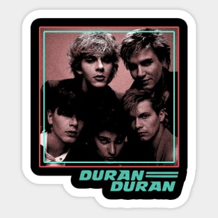 90s Duran Duran Sticker